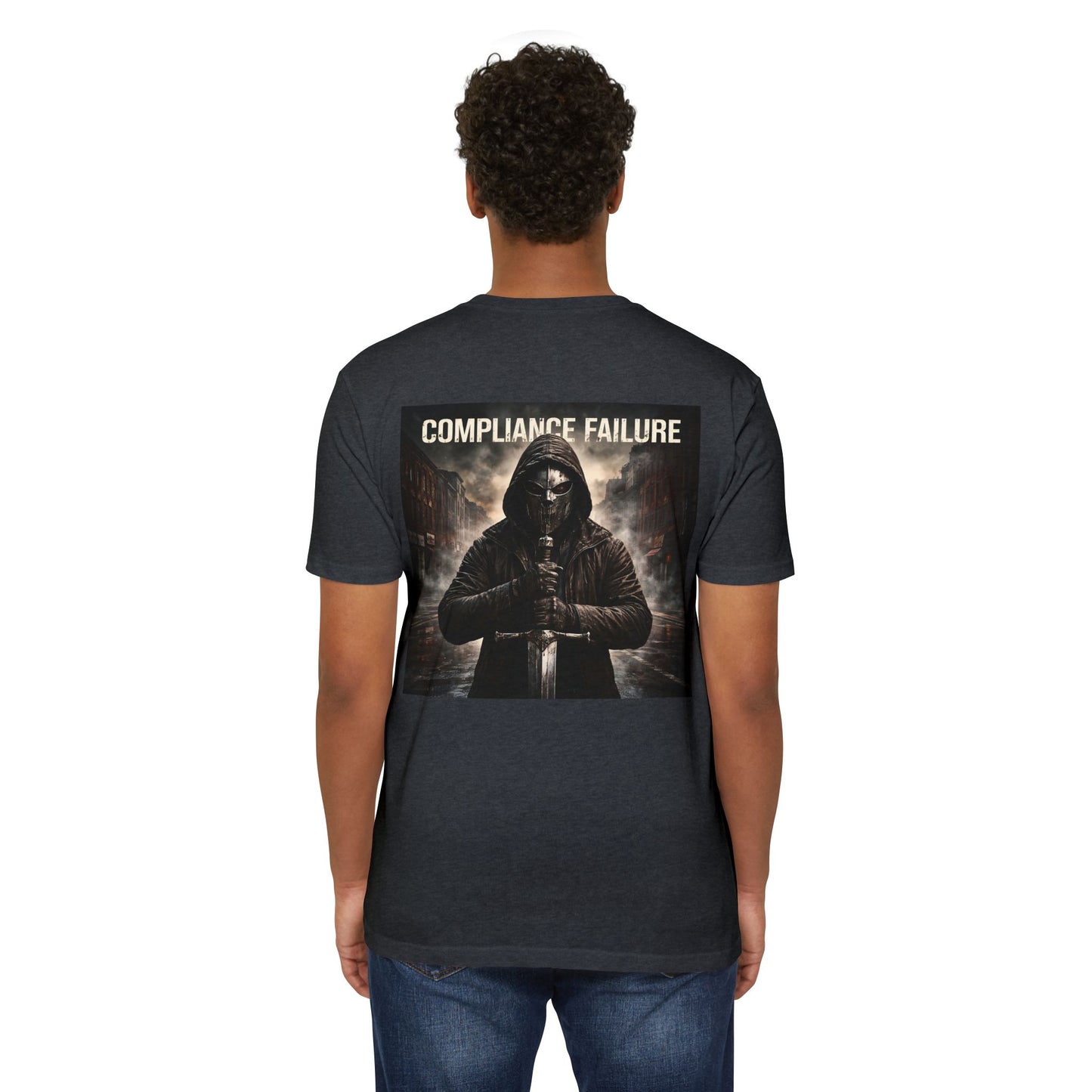 Compliance Failure Graphic T-Shirt — Hooded Rebel Back Print