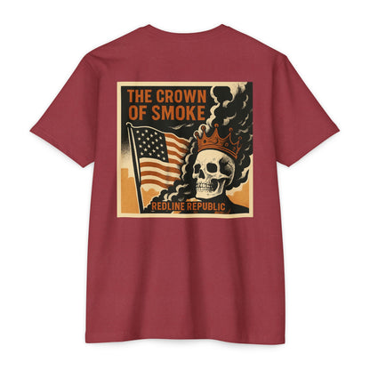 T-Shirt - Album Cover Art from The Crown of Smoke by Redline Republic