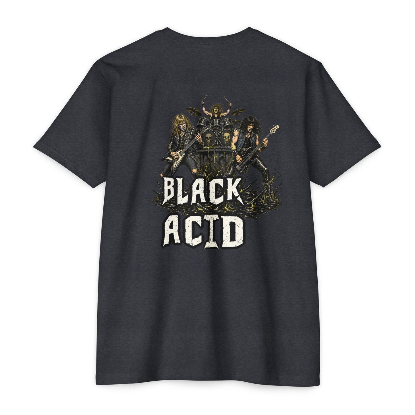 Black Acid T-Shirt — Vintage Rock Graphic Tee