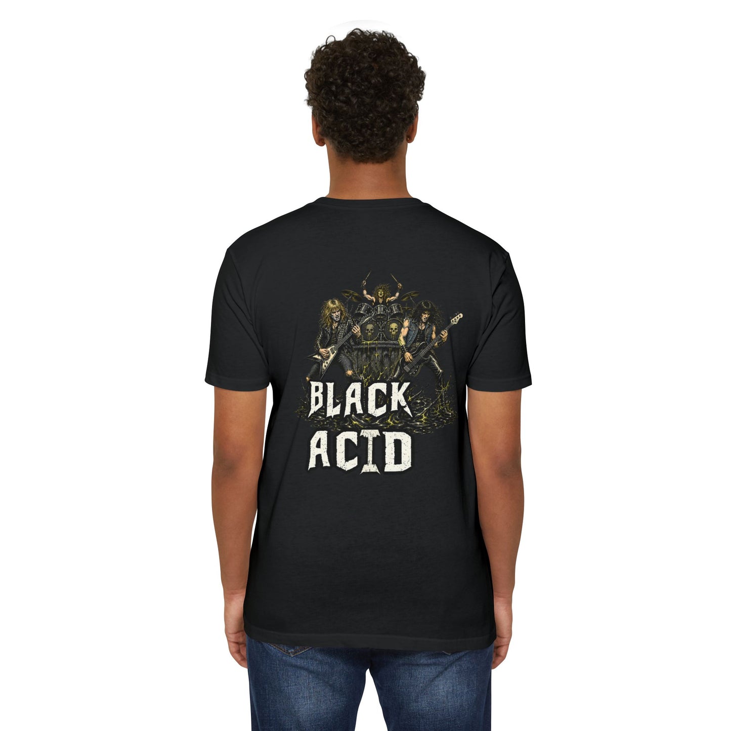 Black Acid T-Shirt — Vintage Rock Graphic Tee