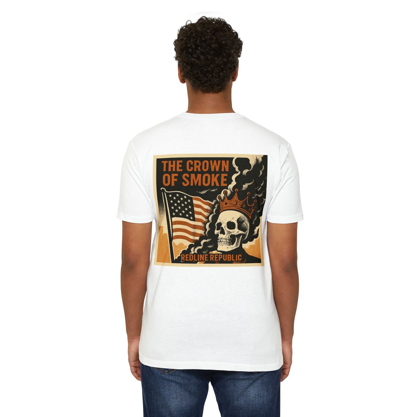 T-Shirt - Album Cover Art from The Crown of Smoke by Redline Republic