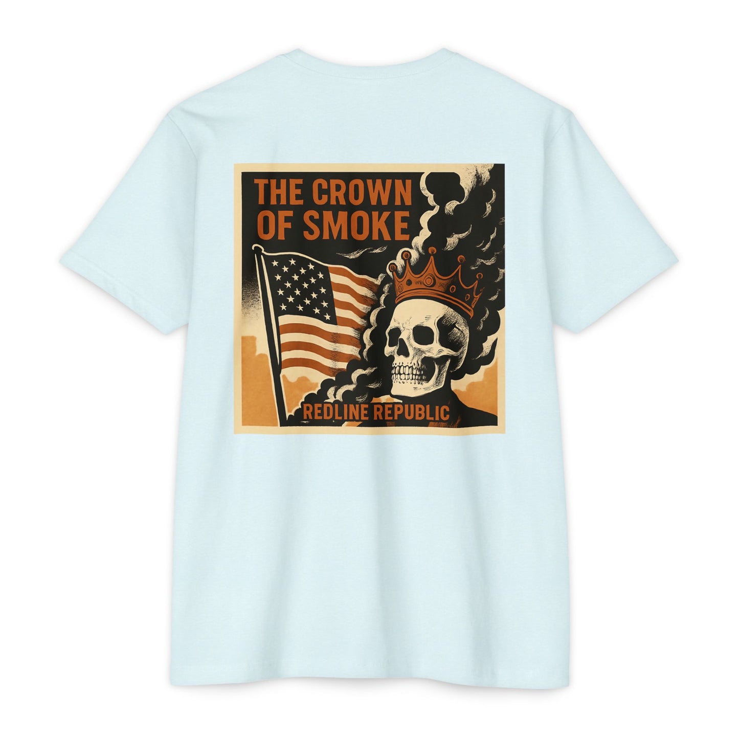 T-Shirt - Album Cover Art from The Crown of Smoke by Redline Republic