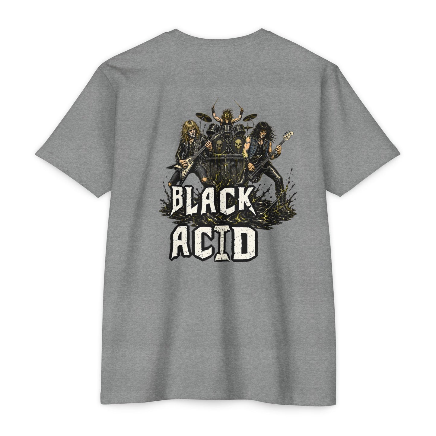 Black Acid T-Shirt — Vintage Rock Graphic Tee