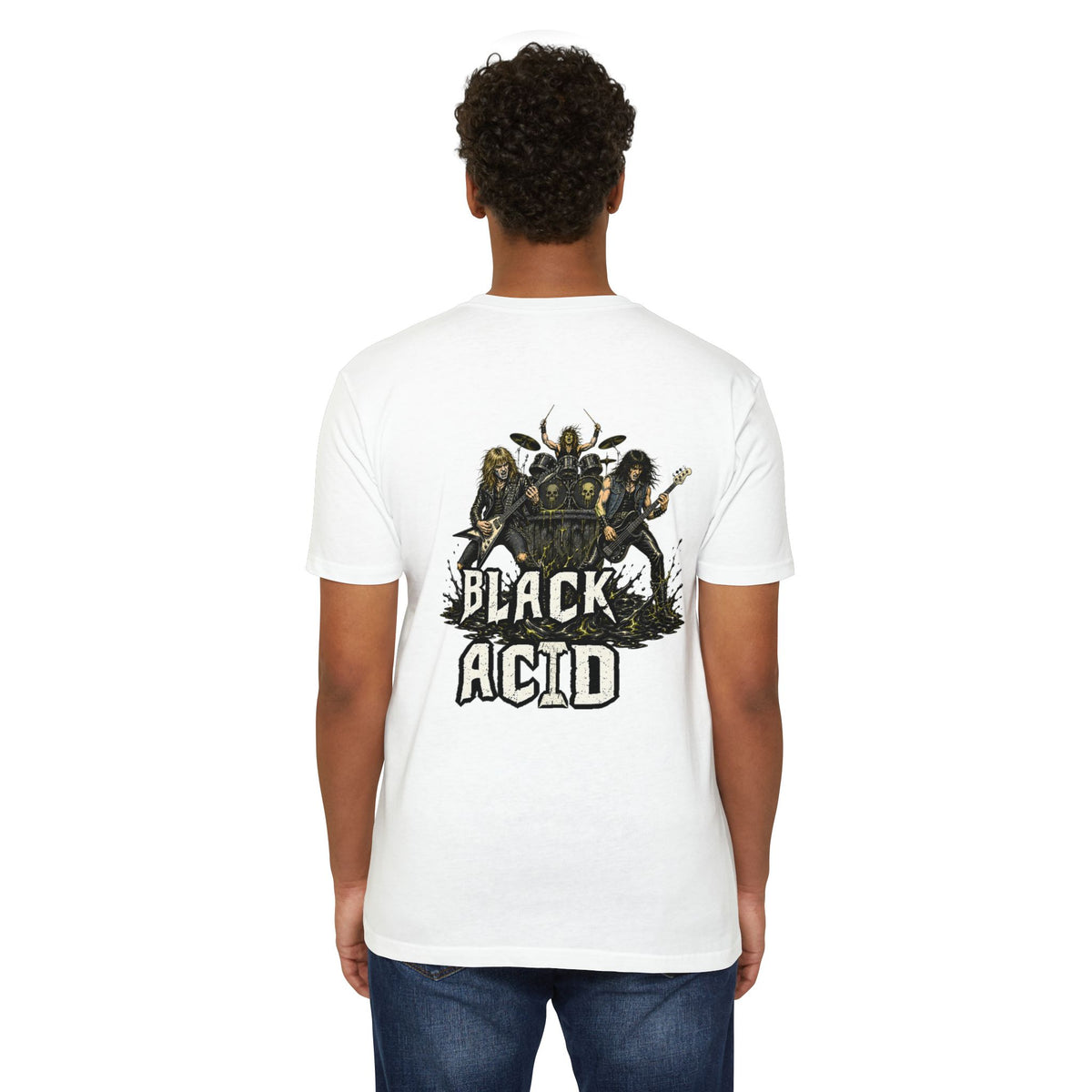 Black Acid T-Shirt — Vintage Rock Graphic Tee