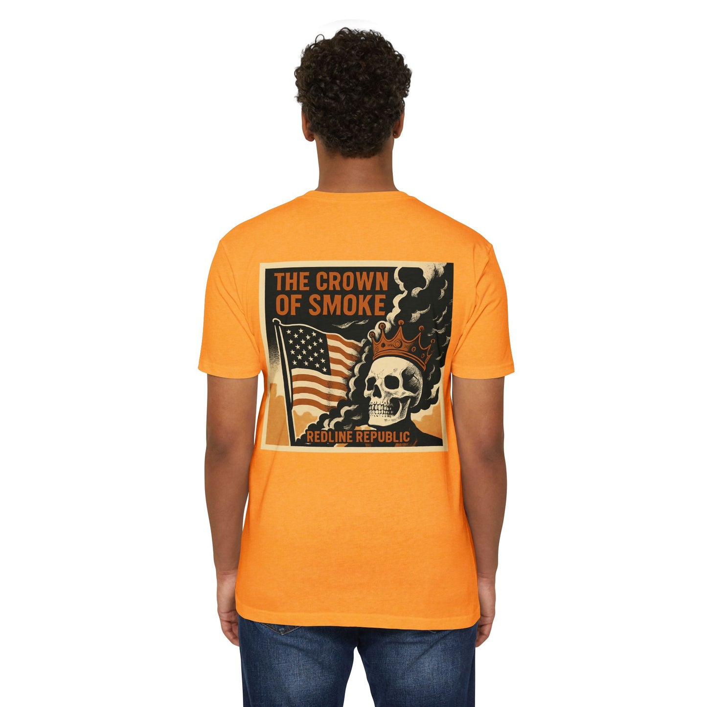 T-Shirt - Album Cover Art from The Crown of Smoke by Redline Republic