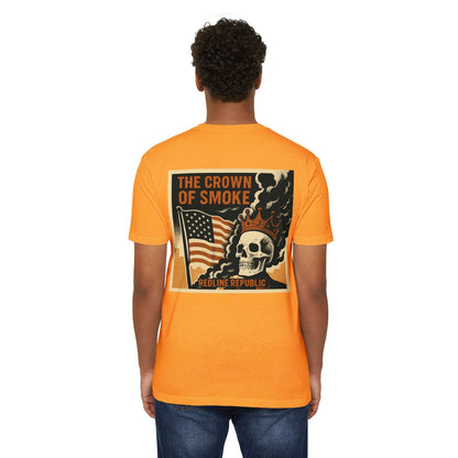 T-Shirt - Album Cover Art from The Crown of Smoke by Redline Republic