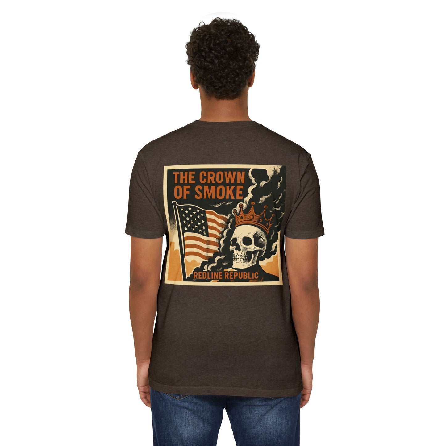 T-Shirt - Album Cover Art from The Crown of Smoke by Redline Republic