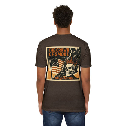 T-Shirt - Album Cover Art from The Crown of Smoke by Redline Republic