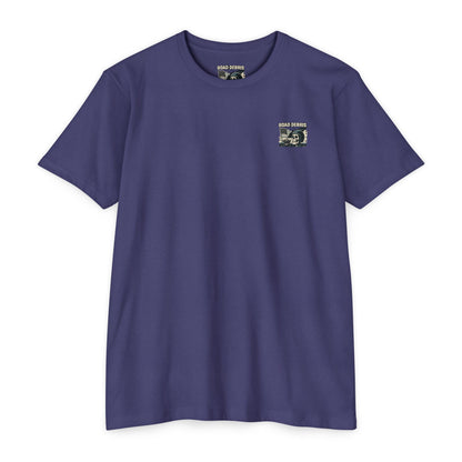 Road Debris Skull Tee — 'Road Debris Redline Republic' Graphic T-Shirt