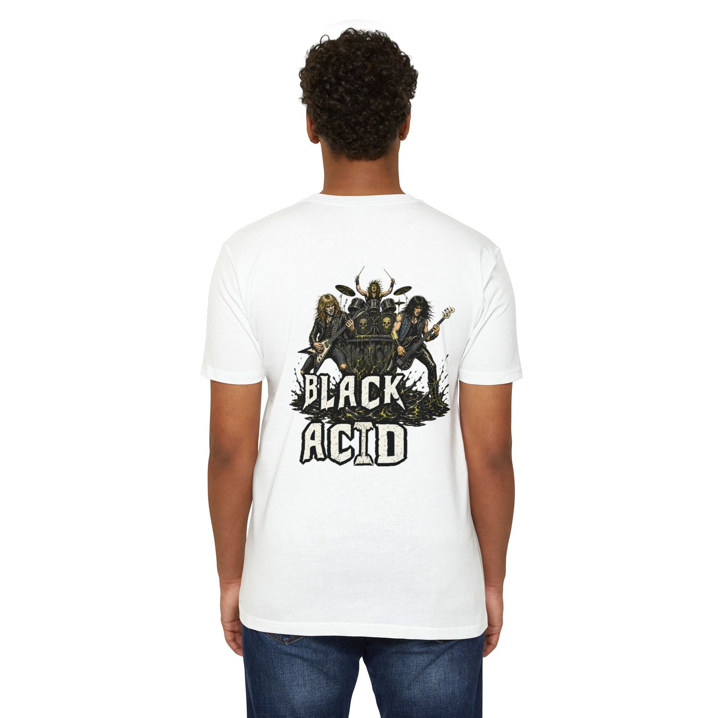 Black Acid T-Shirt — Vintage Rock Graphic Tee