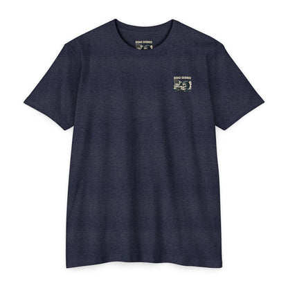 Road Debris Skull Tee — 'Road Debris Redline Republic' Graphic T-Shirt