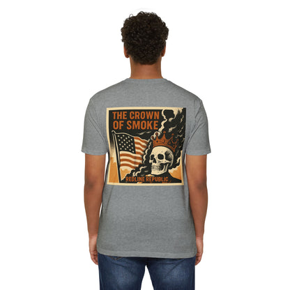 T-Shirt - Album Cover Art from The Crown of Smoke by Redline Republic