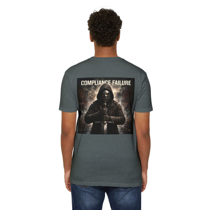 Compliance Failure Graphic T-Shirt — Hooded Rebel Back Print