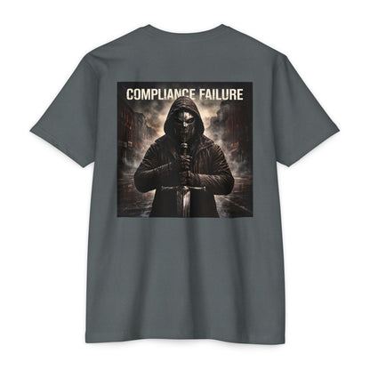 Compliance Failure Graphic T-Shirt — Hooded Rebel Back Print