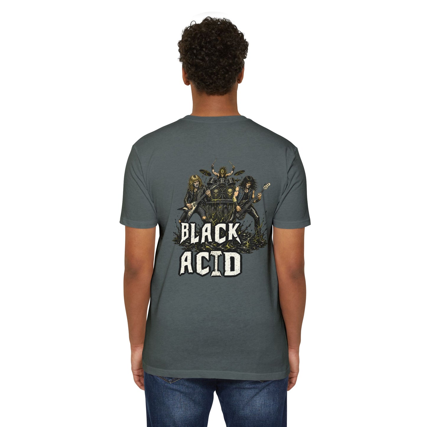 Black Acid T-Shirt — Vintage Rock Graphic Tee