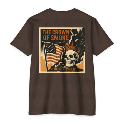 T-Shirt - Album Cover Art from The Crown of Smoke by Redline Republic