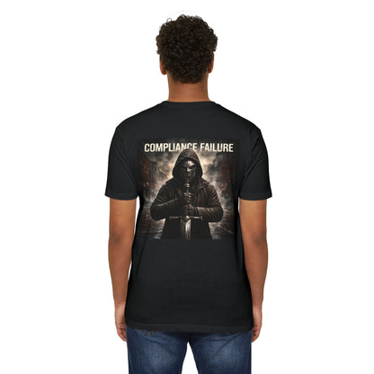 Compliance Failure Graphic T-Shirt — Hooded Rebel Back Print