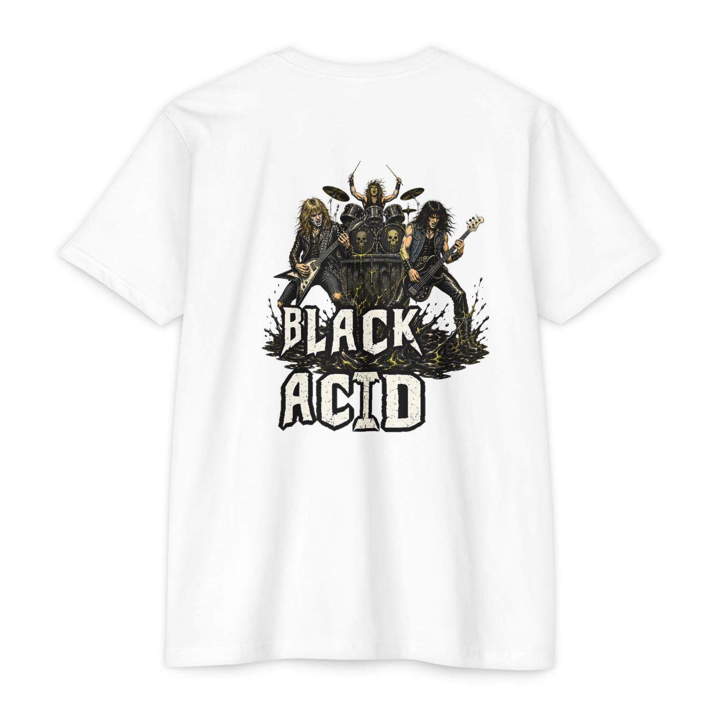 Black Acid T-Shirt — Vintage Rock Graphic Tee