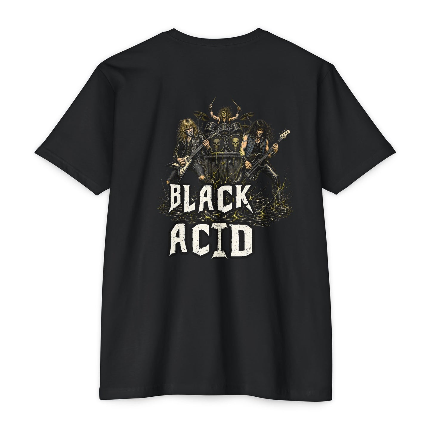 Black Acid T-Shirt — Vintage Rock Graphic Tee