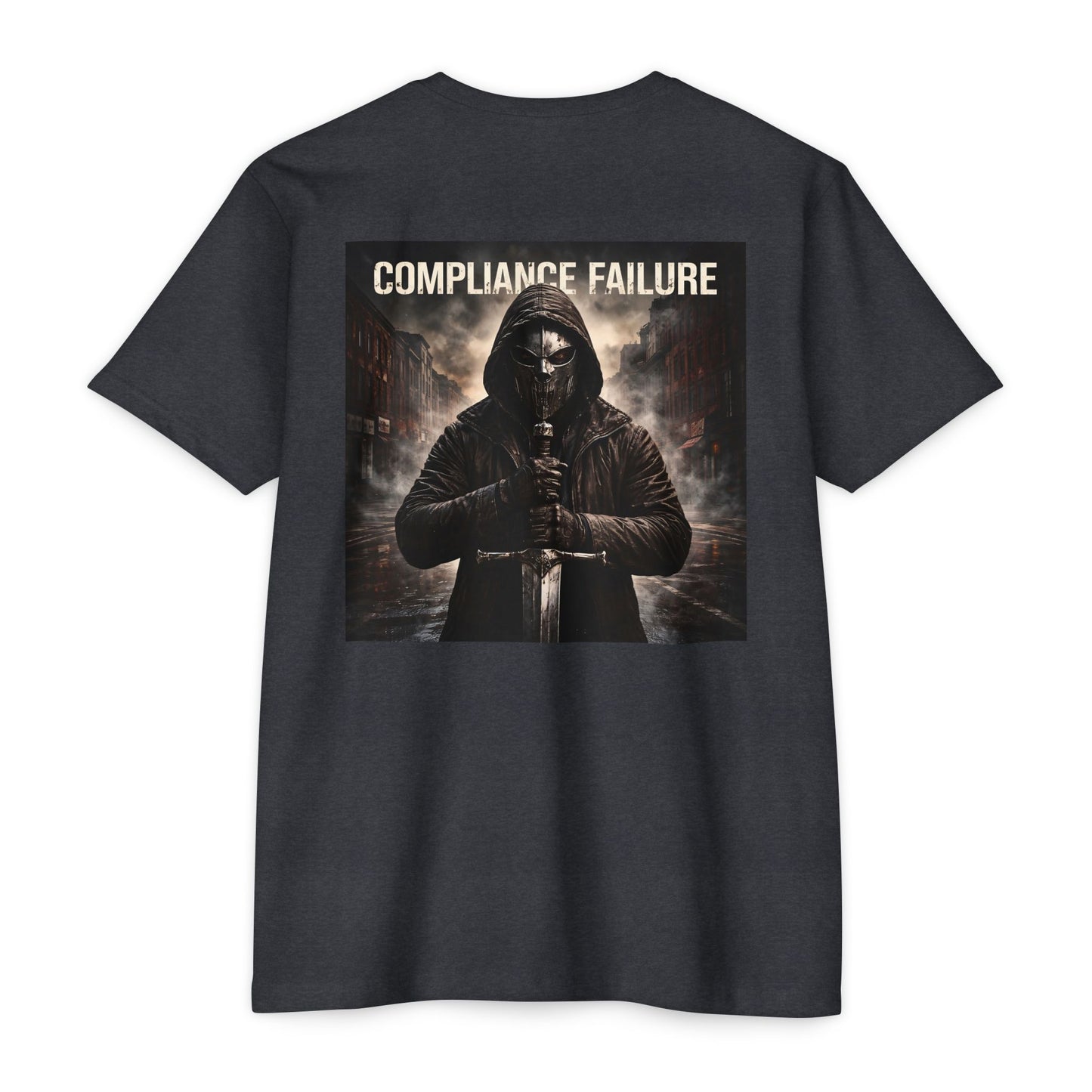 Compliance Failure Graphic T-Shirt — Hooded Rebel Back Print