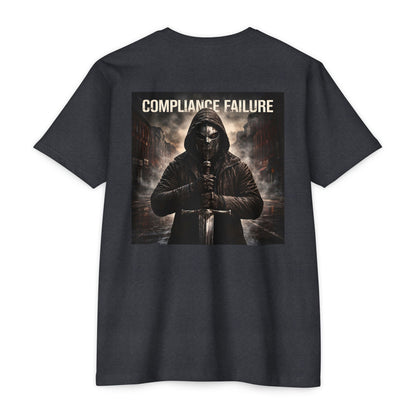 Compliance Failure Graphic T-Shirt — Hooded Rebel Back Print