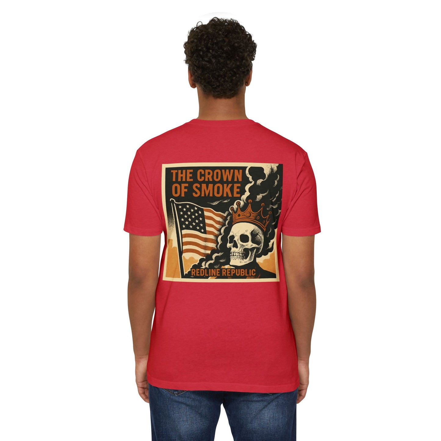 T-Shirt - Album Cover Art from The Crown of Smoke by Redline Republic
