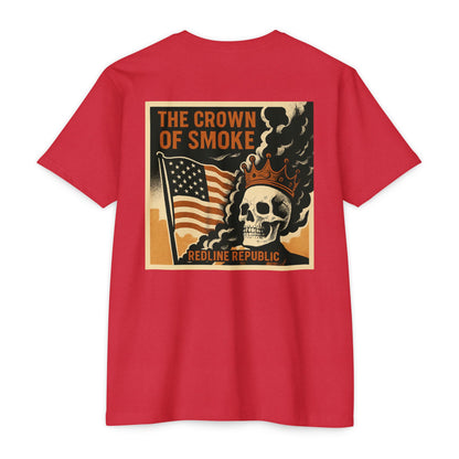 T-Shirt - Album Cover Art from The Crown of Smoke by Redline Republic