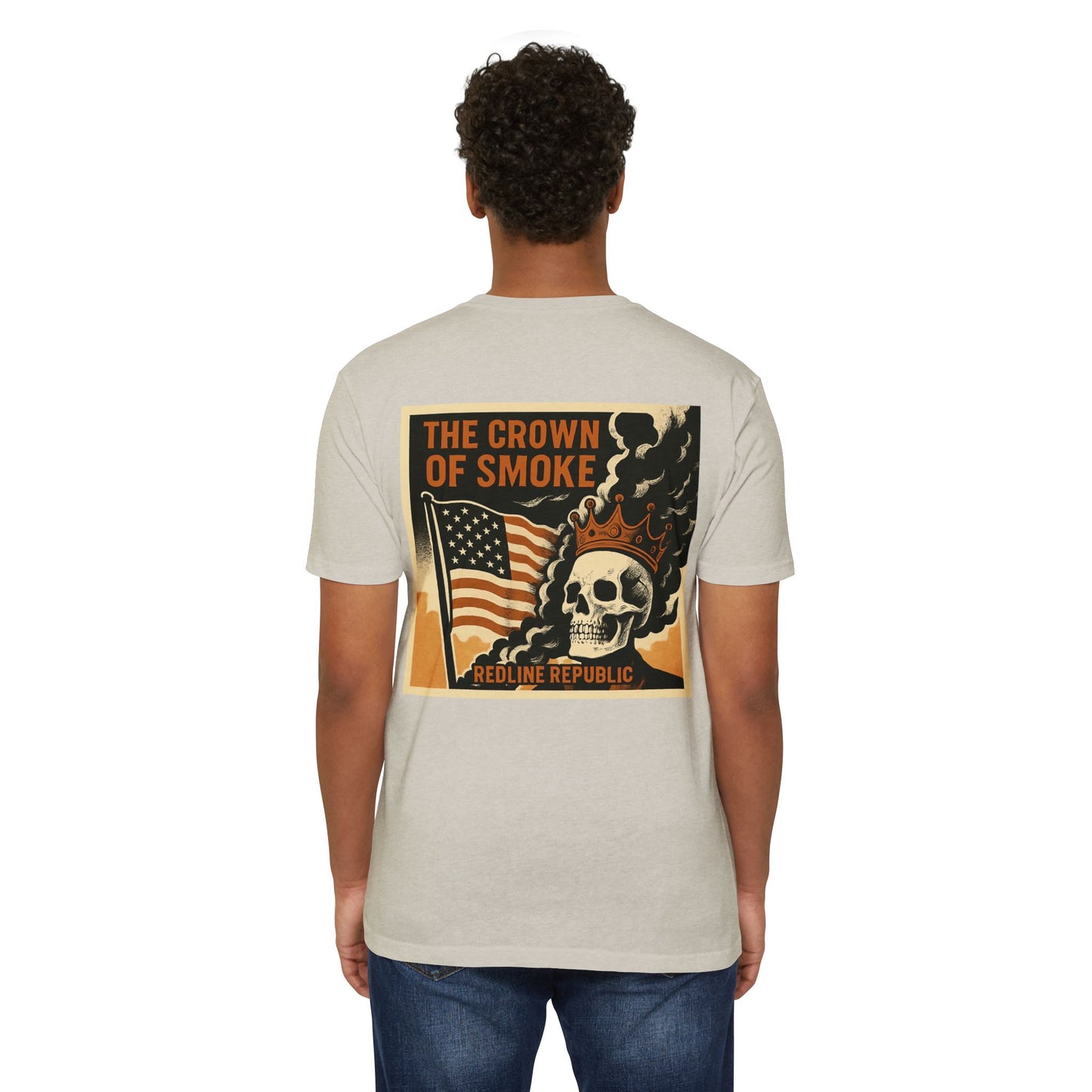 T-Shirt - Album Cover Art from The Crown of Smoke by Redline Republic