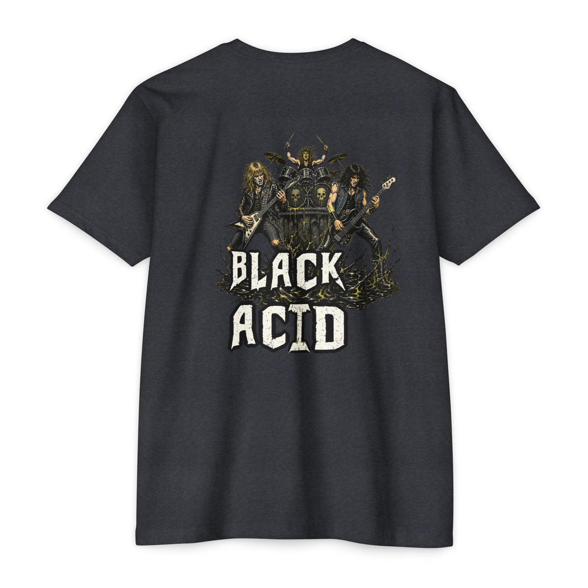 Black Acid T-Shirt — Vintage Rock Graphic Tee