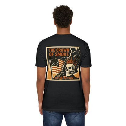 T-Shirt - Album Cover Art from The Crown of Smoke by Redline Republic