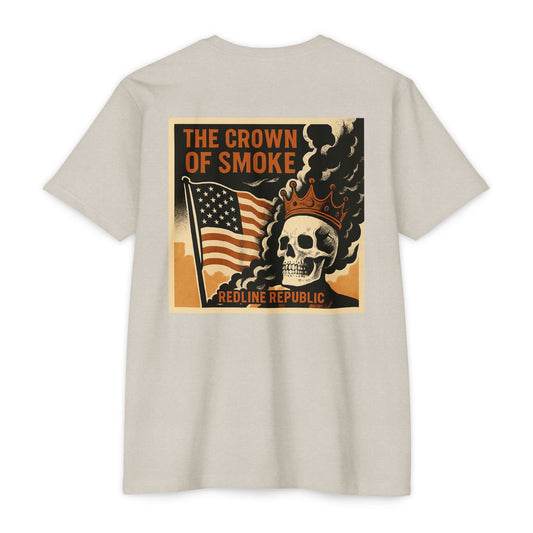 T-Shirt - Album Cover Art from The Crown of Smoke by Redline Republic
