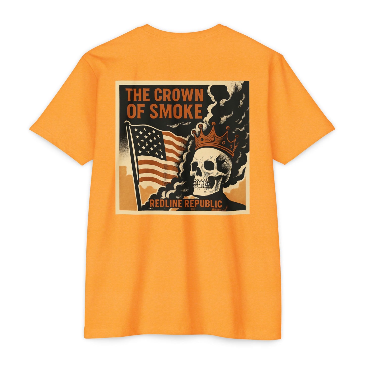 T-Shirt - Album Cover Art from The Crown of Smoke by Redline Republic