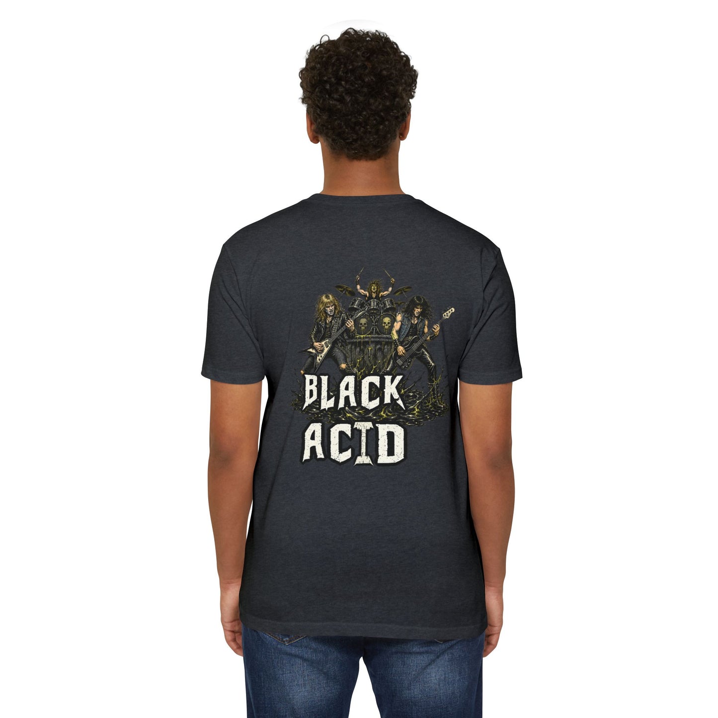 Black Acid T-Shirt — Vintage Rock Graphic Tee