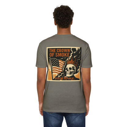 T-Shirt - Album Cover Art from The Crown of Smoke by Redline Republic