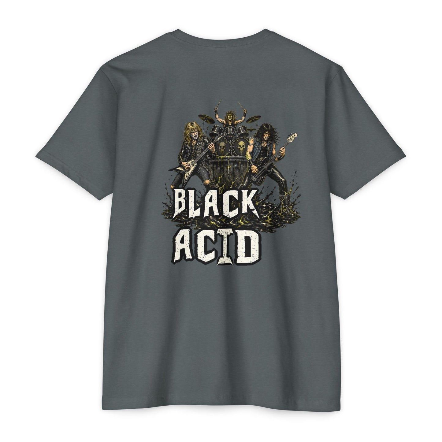 Black Acid T-Shirt — Vintage Rock Graphic Tee
