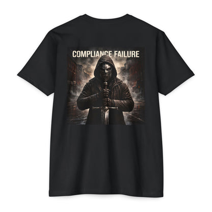 Compliance Failure Graphic T-Shirt — Hooded Rebel Back Print