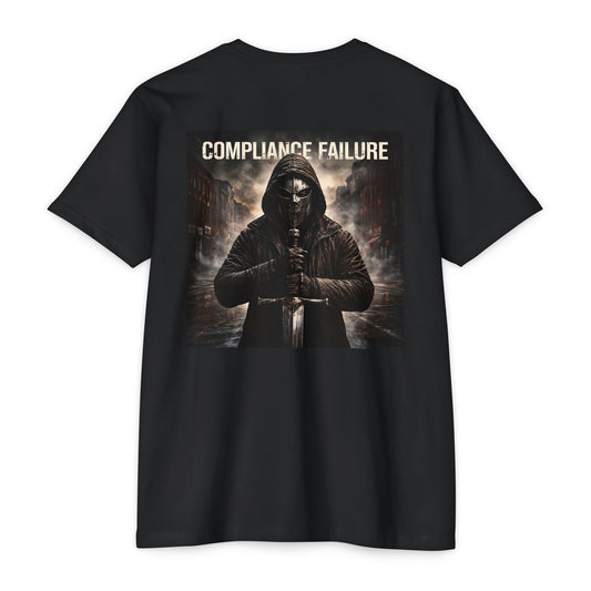 Compliance Failure Graphic T-Shirt — Hooded Rebel Back Print