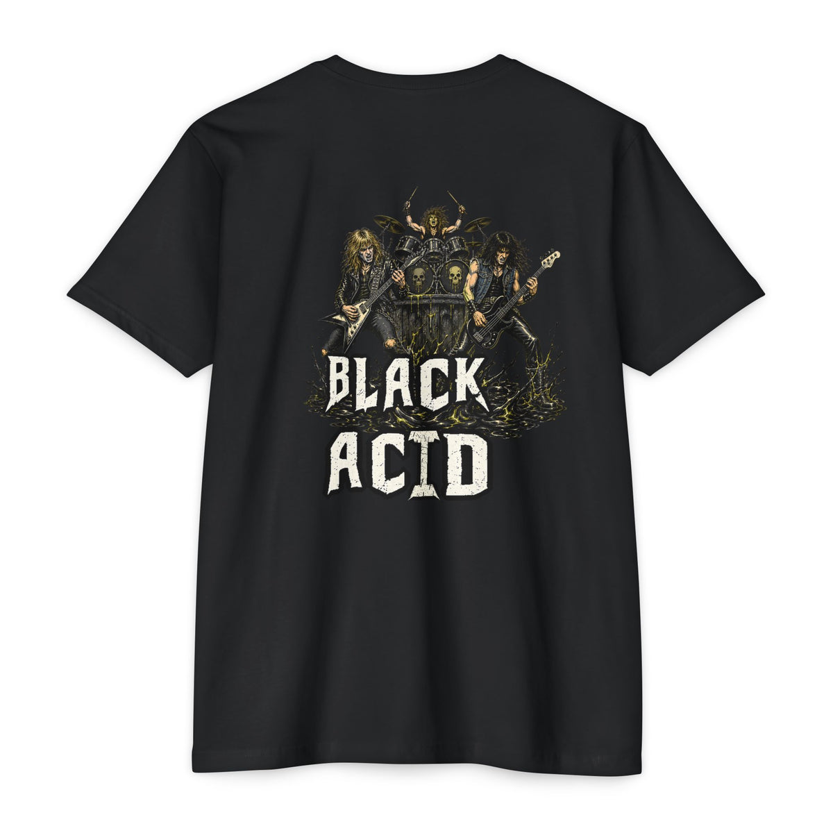 Black Acid T-Shirt — Vintage Rock Graphic Tee